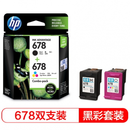 678黑色+678彩色套装 （适用HP Deskjet1018,2515,1518,4648,3515,2548,2648,3548,4518）